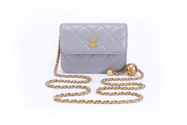 Chanel Mini Grey Bag