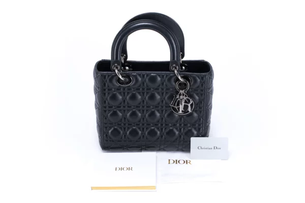 Lady Dior Medium Black - Obrázek 2