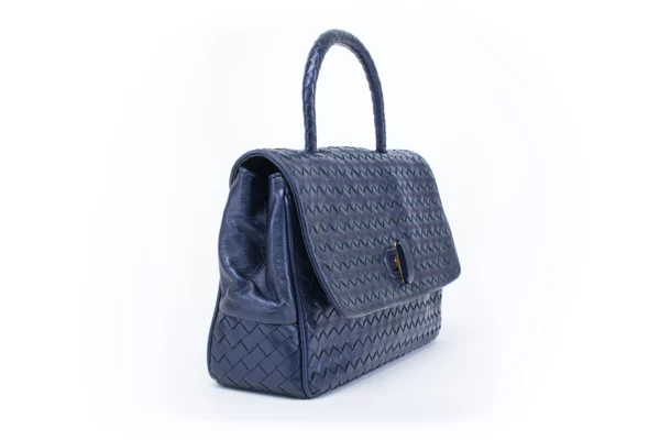 Bottega Veneta Intrecciato Leather Bag - Obrázek 4