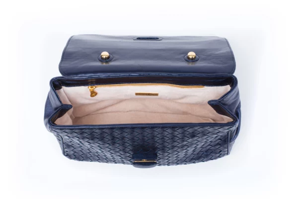 Bottega Veneta Intrecciato Leather Bag - Obrázek 7