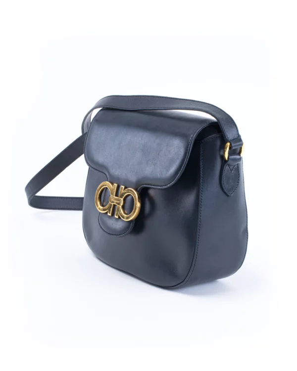 Salvatore Ferragamo Navy Bag - Obrázek 3