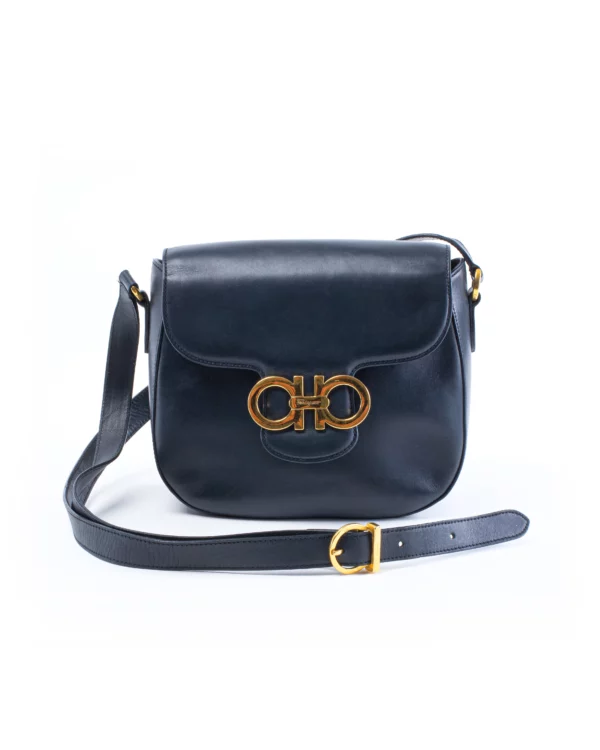 Salvatore Ferragamo Navy Bag